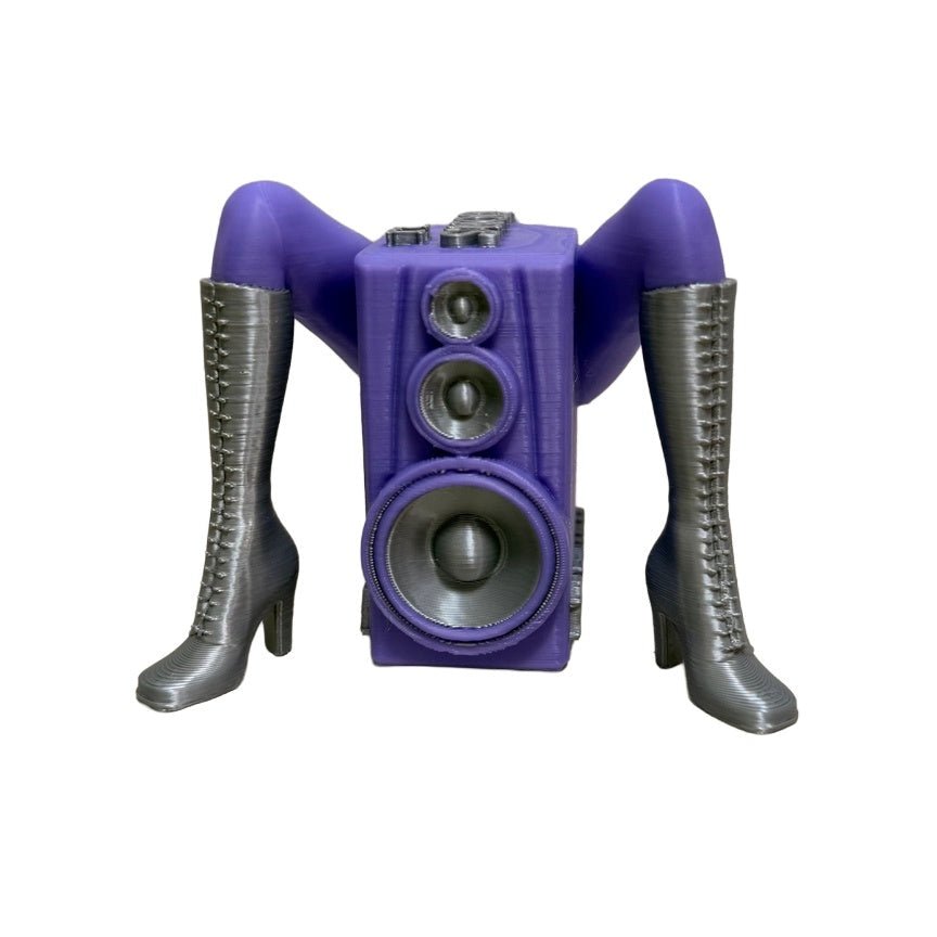 Walking Speaker - Dual Color Silver Boots