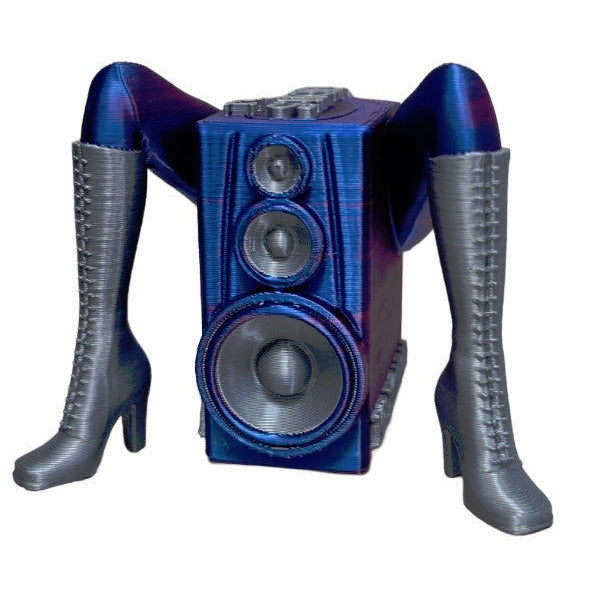 Walking Speaker - Dual Color Silver Boots